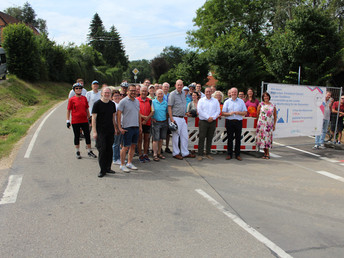 Die Straße und der Radweg nach Schwäbisch Gmünd sind für den Verkehr freigegeben - Stand 26. Juli 2024