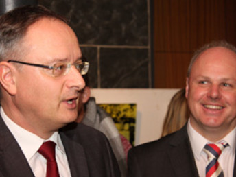 Besuch von Kultusminister Andreas Stoch im Waldstetter Rathaus am 28. Januar
